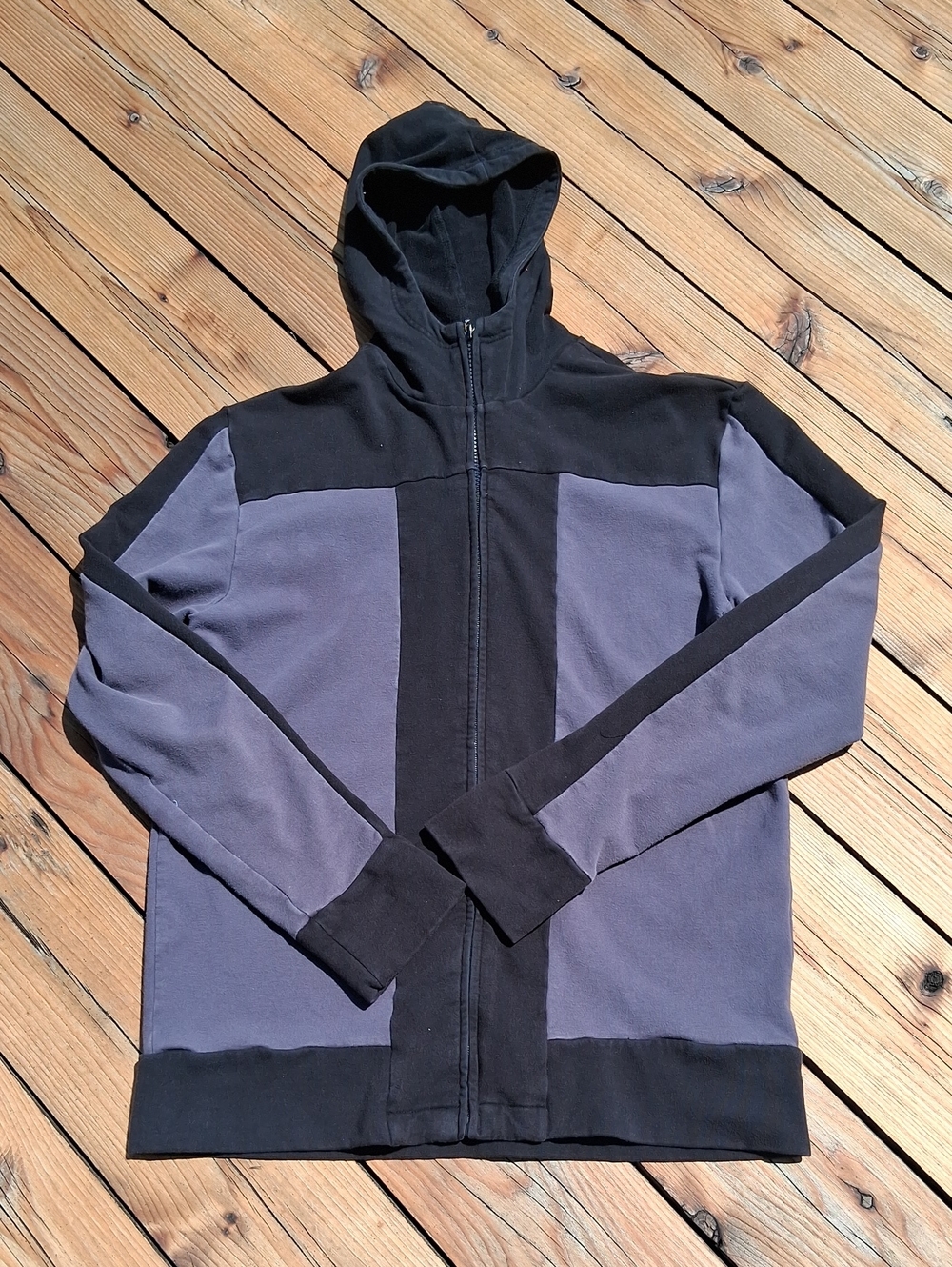 RW&CO. Black Knit Top with Hood